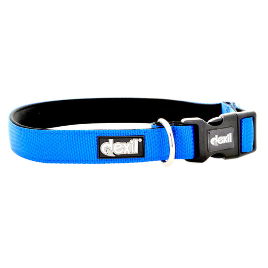 Dexil Friendly Dog Collars BLUE S/M Clip Collar