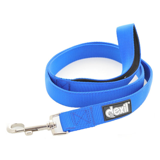 Dexil Friendly Dog Collars BLUE Long 180cm (6ft) Lead