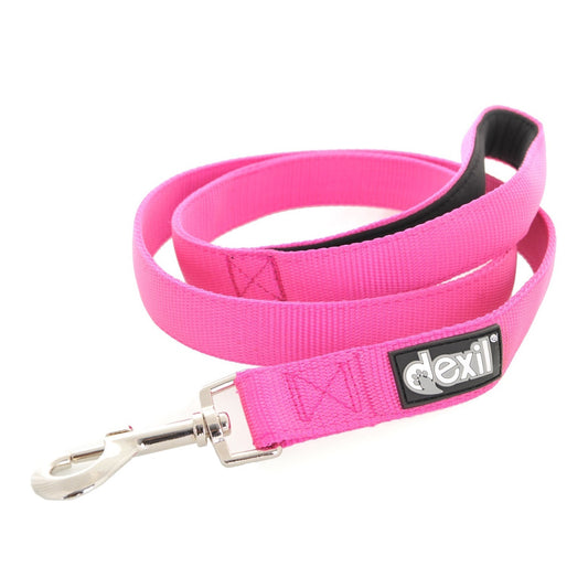 Dexil Friendly Dog Collars PINK 120cm (4ft) Standard Lead
