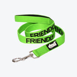 Dog Lead - FRIENDLY - Green