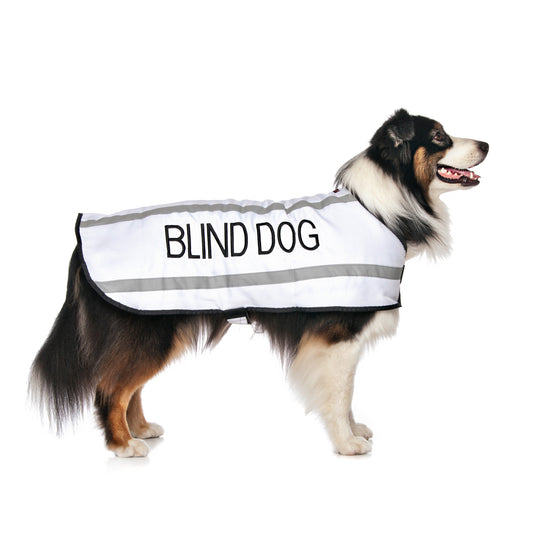Dexil Friendly Dog Collars BLIND DOG Large Reflective Dog Coat