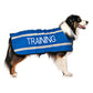 Dexil Friendly Dog Collars Blue TRAINING L/XL Reflective Dog Coat