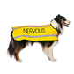Dexil Friendly Dog Collars Yellow NERVOUS L/XL Reflective Dog Coat
