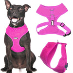 Dexil Friendly Dog Collars Pink Medium Vest Harness
