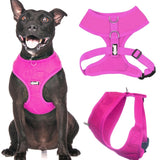 Dexil Friendly Dog Collars Pink Medium Vest Harness