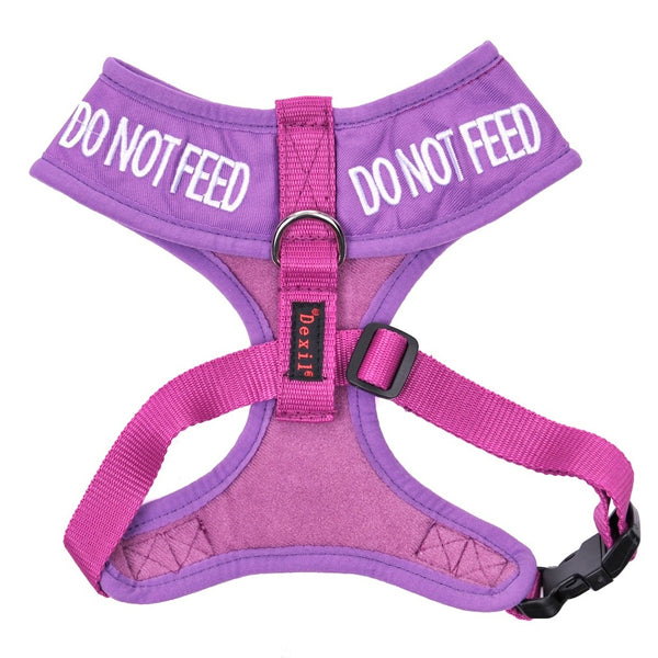 Friendly Dog Collars DO NOT FEED Medium Vest Harness