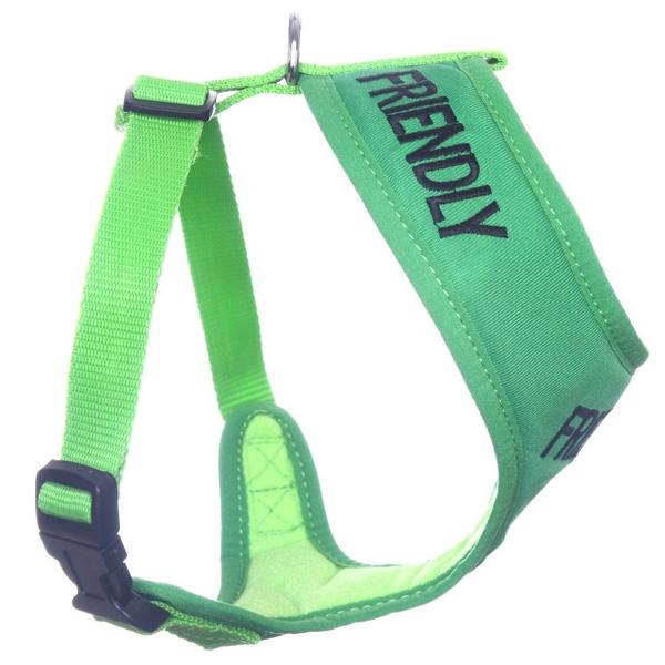 Dexil Friendly Dog Collars Green FRIENDLY Small Vest Harness