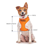 Dexil Friendly Dog Collars NO DOGS Small Orange Vest Harness