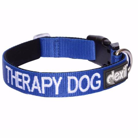 Dexil Friendly Dog Collars THERAPY DOG S/M Clip Collar