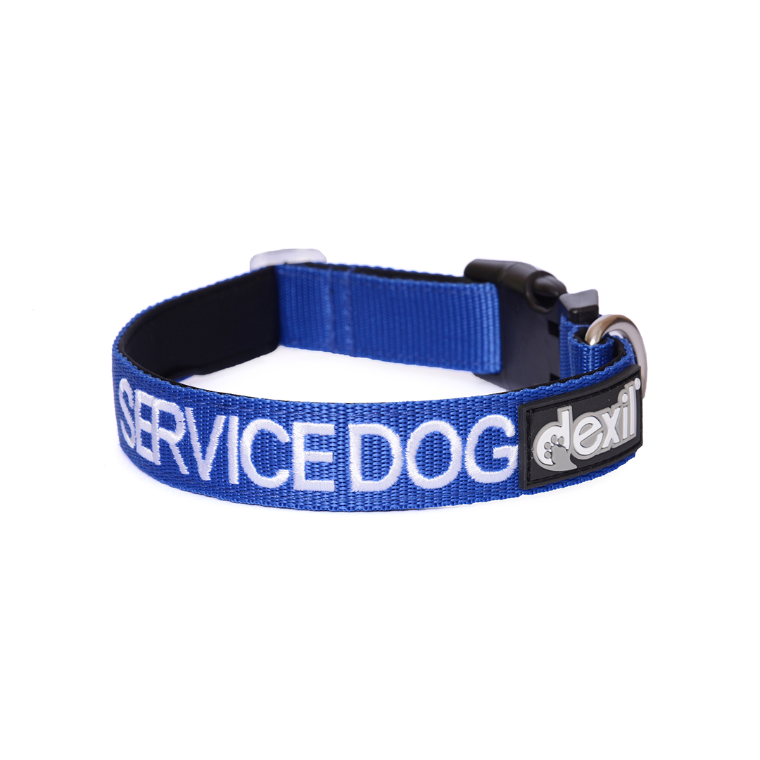 Dexil Friendly Dog Collars SERVICE DOG L/XL Clip Collar