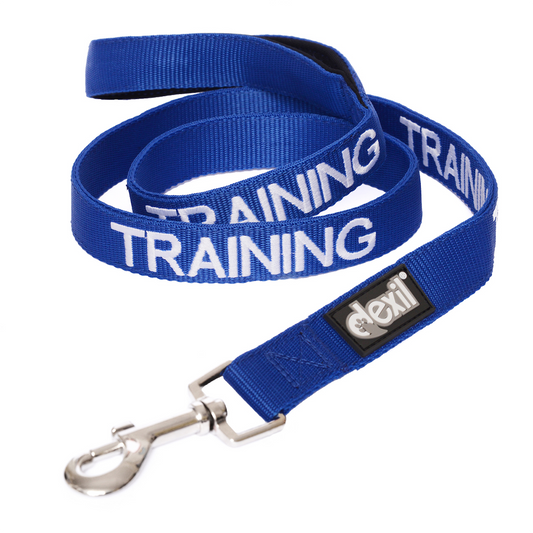 Dexil Friendly Dog Collars Blue TRAINING Standard 120cm (4ft) Lead